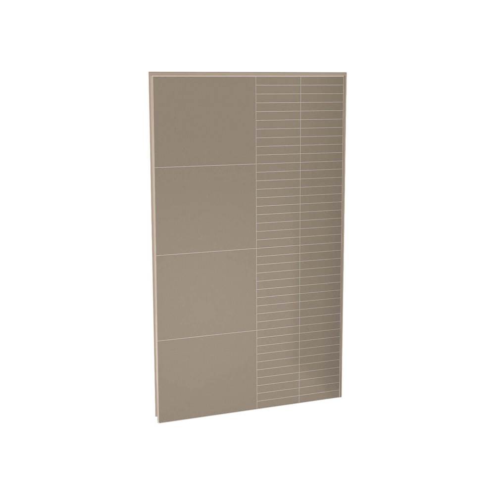 Maax Utile 48 in. Composite Direct-to-Stud Back Wall in Erosion Taupe