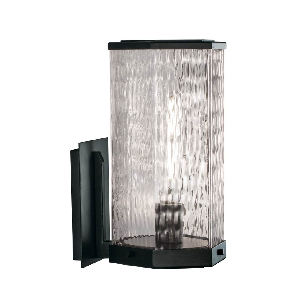 Norwell Polygon Outdoor Wall Mount Sconce - Matte Black