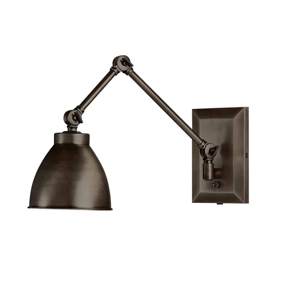 Norwell Maggie Swing Arm Sconce - Architectural Bronze