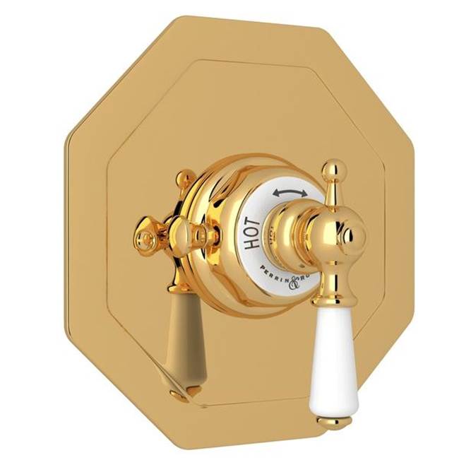 Rohl Edwardian™ 3/4'' Octagonal Thermostatic Trim Without Volume Control
