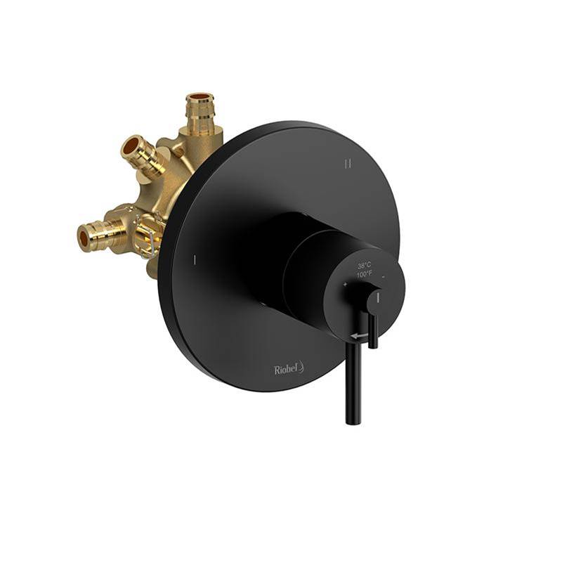 Riobel Pro 3-way no share Type T/P (thermostatic/pressure balance) coaxial complete valve EXPANSION PEX