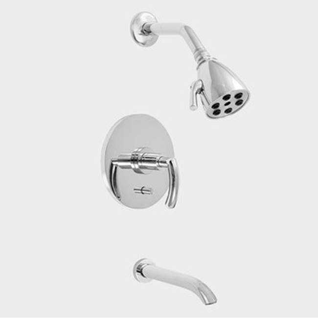 Sigma Pressure Balanced Tub & Shower Set Trim Prana Antique Bronze .57