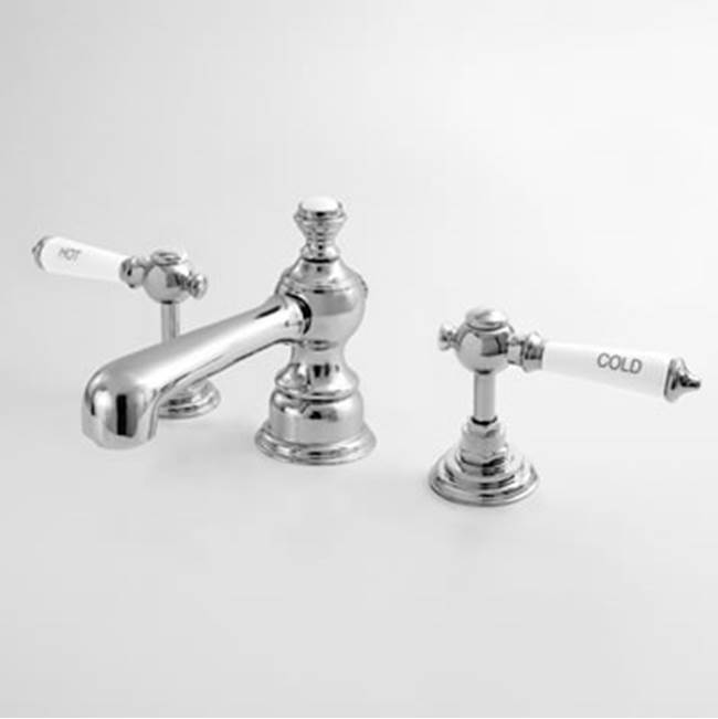 Sigma Widespread Lav Set With Lever Waldorf Polished Nickel Pvd .43