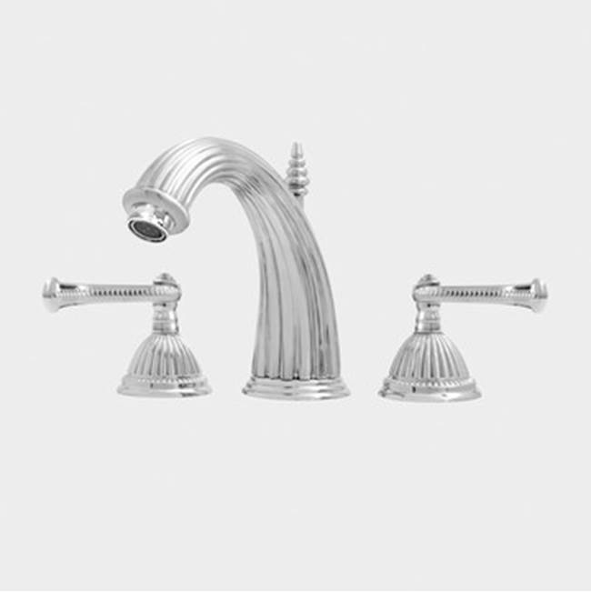 Sigma Widespread Lav Set With Lever Devon Polished Brass Pvd .40