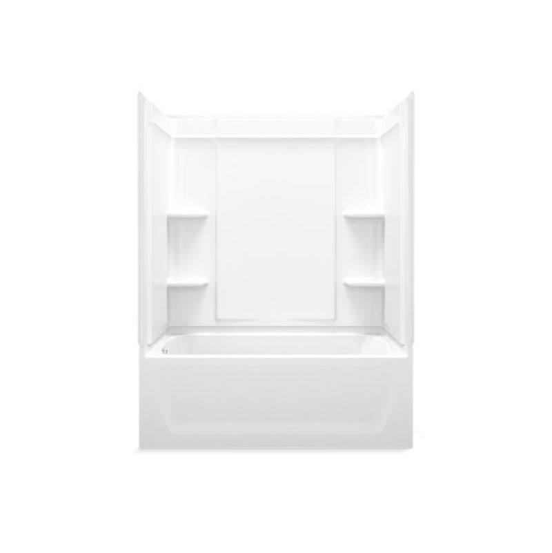 Sterling Plumbing Ensemble™ Medley® 60'' x 32'' bath/shower with left-hand above-floor drain