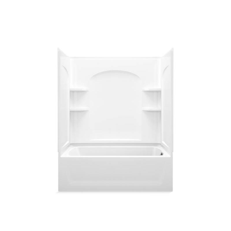 Sterling Plumbing Ensemble™ 60'' x 32'' bath/shower with Aging in Place backerboards