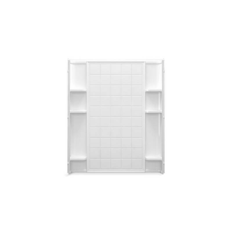 Sterling Plumbing Ensemble™ 60'' x 72-1/2'' tile shower back wall with Aging in Place backerboard