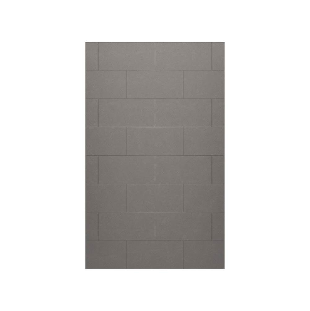 Swan TSMK-8462-1 62 x 84 Swanstone® Traditional Subway Tile Glue up Bathtub and Shower Single Wall Panel in Sandstone