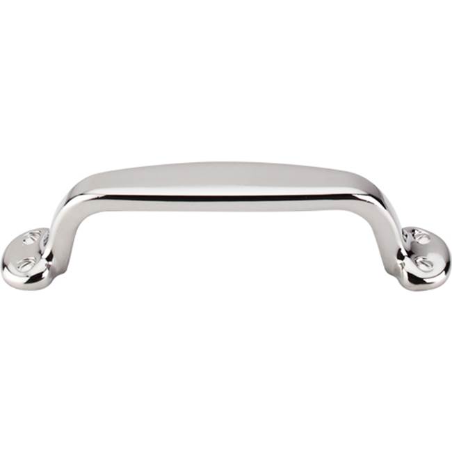 Top Knobs Trunk Pull 3 3/4 Inch (c-c) Polished Nickel