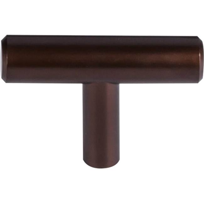 Top Knobs Hopewell T-Handle 2 Inch Oil Rubbed Bronze