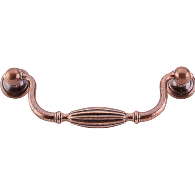 Top Knobs Tuscany Drop Pull 5 1/16 Inch (c-c) Old English Copper