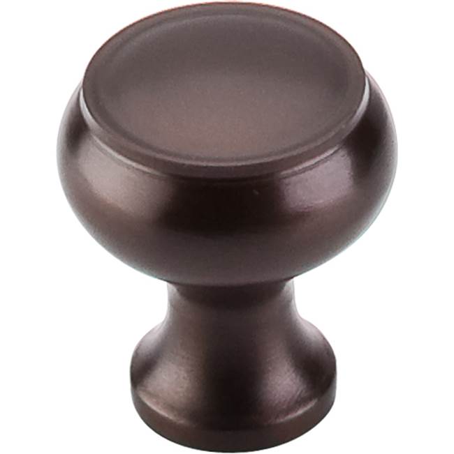 Top Knobs Normandy Knob 1 1/8 Inch Oil Rubbed Bronze