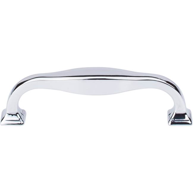Top Knobs Contour Pull 3 3/4 Inch (c-c) Polished Chrome