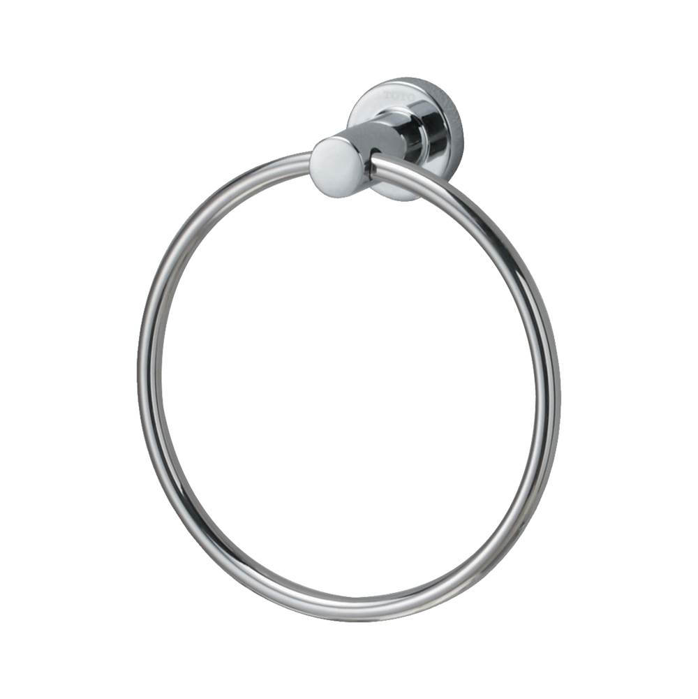 TOTO Toto® L Series Round Towel Ring, Polished Chrome