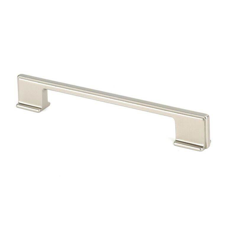 Topex Thin Square Cabinet Pull Handle Satin Nickel 128mm or 160mm
