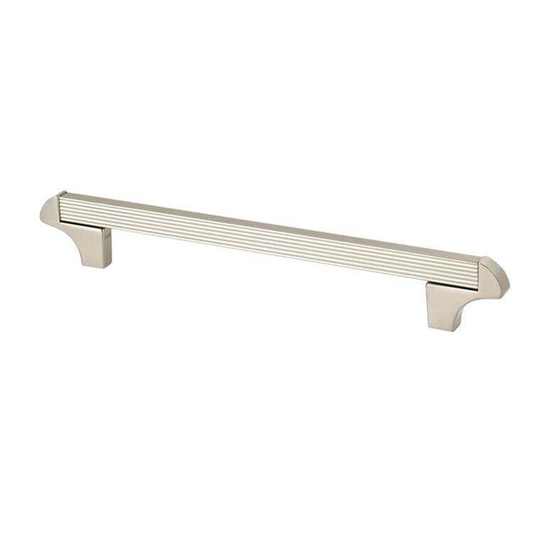 Topex Square Transitional Cabinet Pull Satin Nickel 160mm