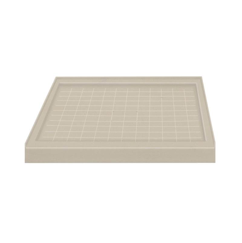 Transolid 36'' x 36'' Solid Surface Shower Base in Sand