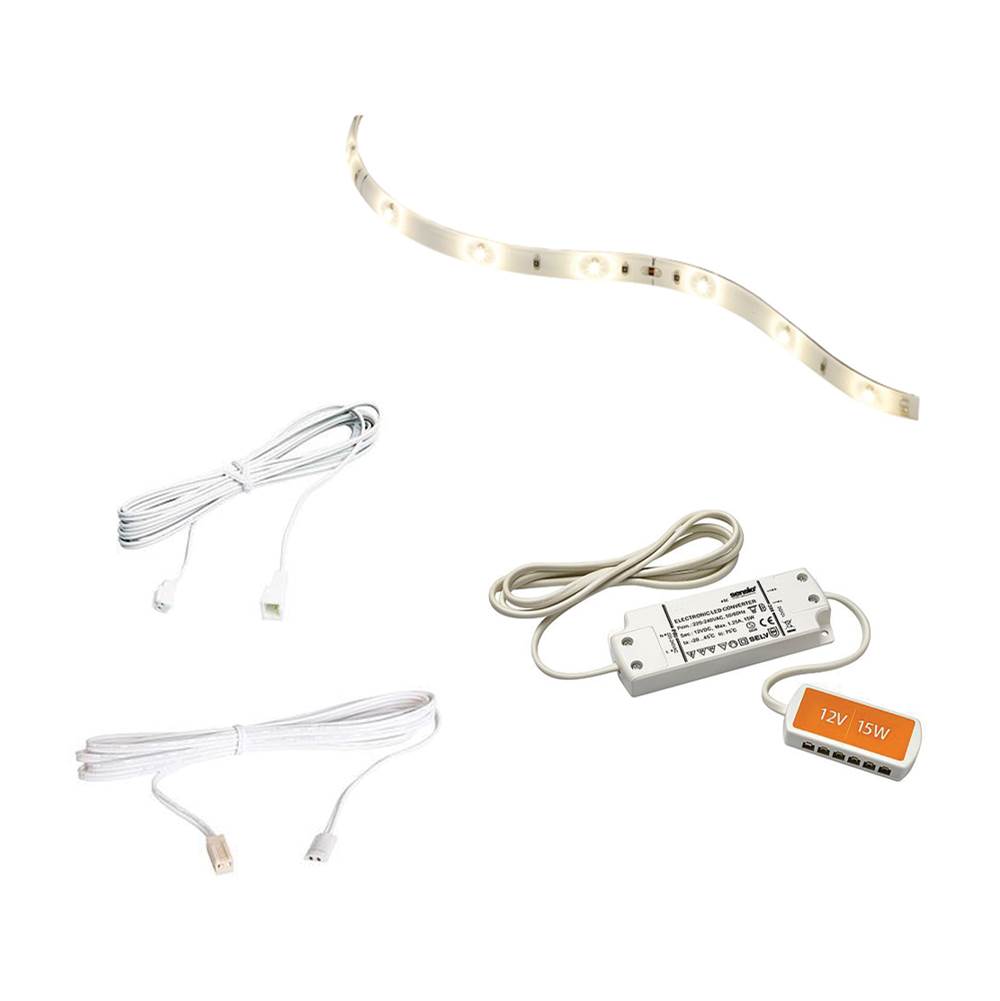 Transolid Under-Cabinet LED Strip Lighting Kit (Non-Dimmable)