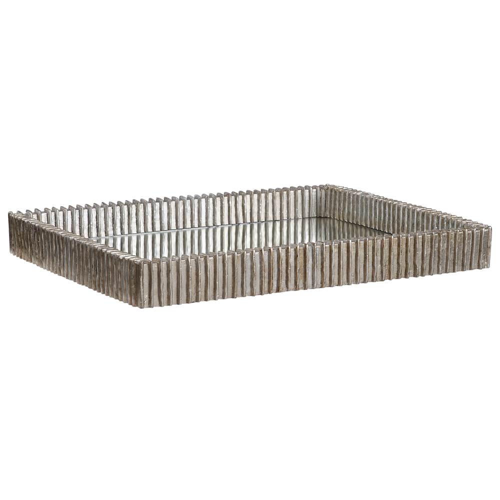 Uttermost Uttermost Talmage Silver Mirrored Tray