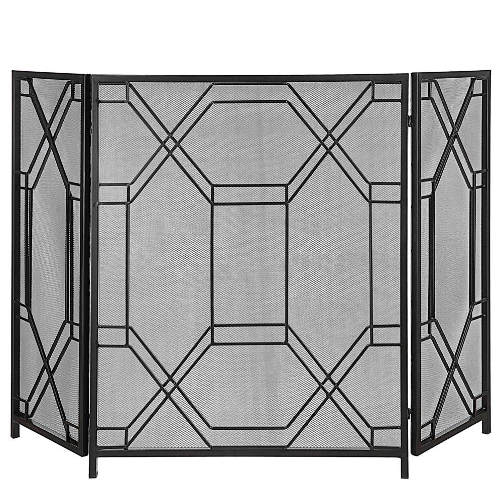Uttermost Uttermost Rosen Geometric Fireplace Screen