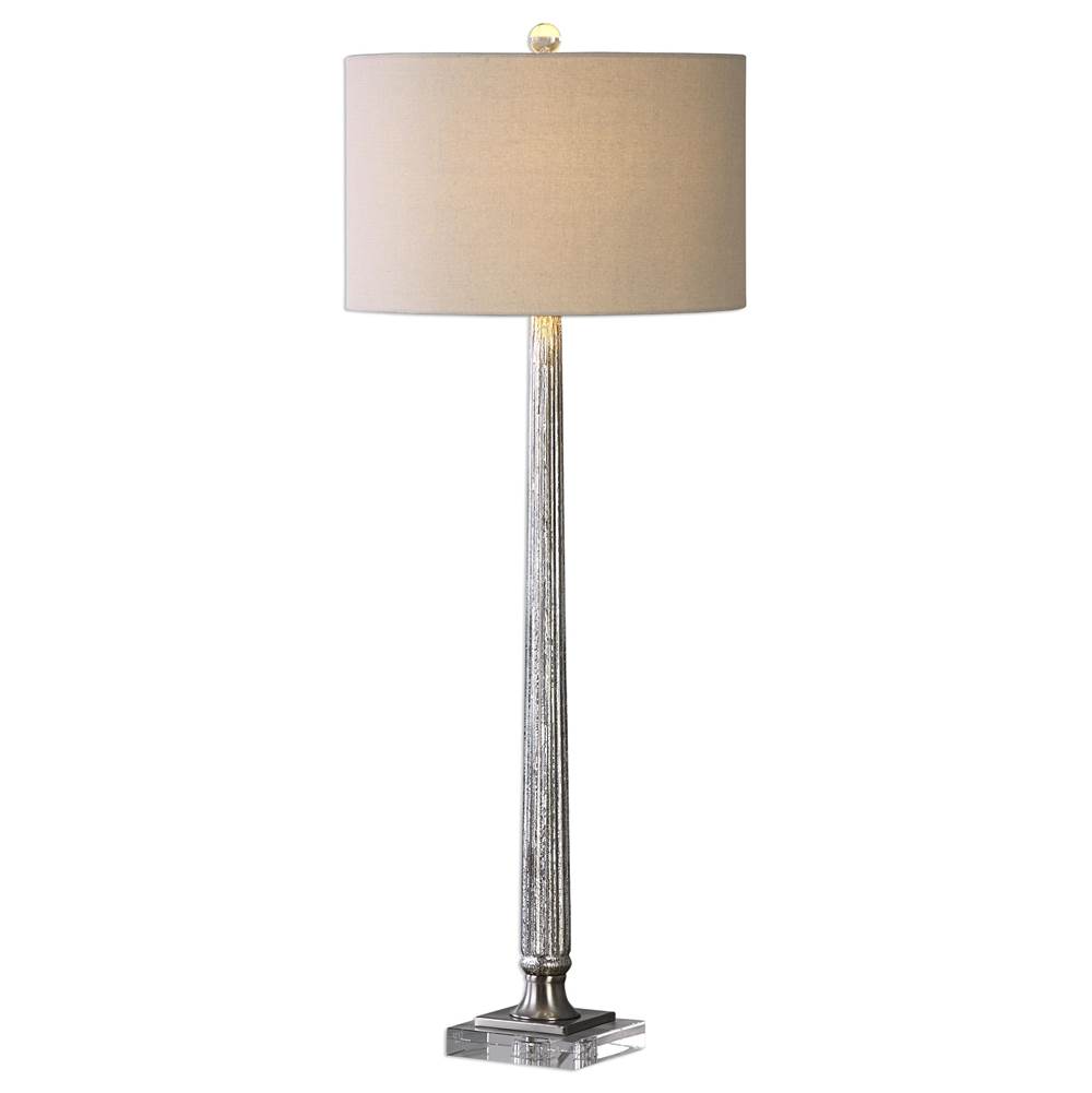 Uttermost Uttermost Fiona Ribbed Mercury Glass Lamp