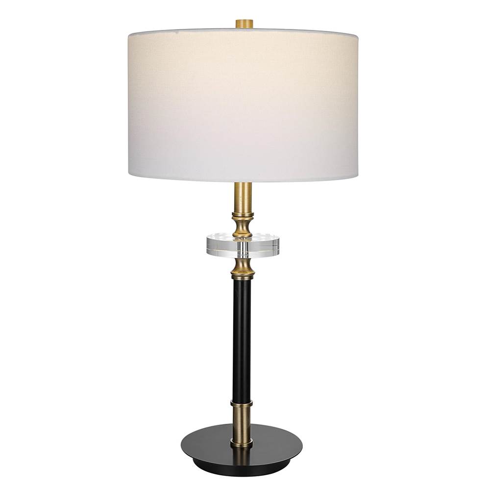 Uttermost Uttermost Maud Aged Black Table Lamp