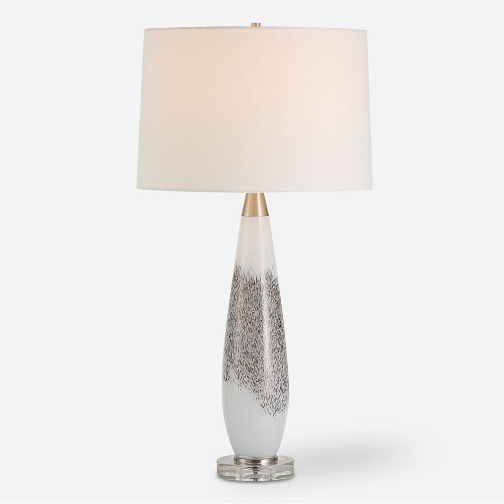 Uttermost Uttermost Quinn White and Silver Table Lamp