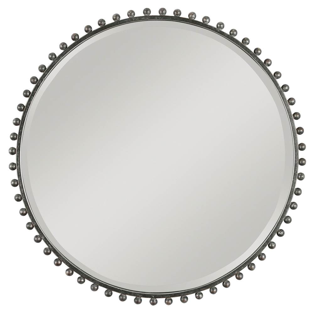 Uttermost Uttermost Taza Round Iron Mirror