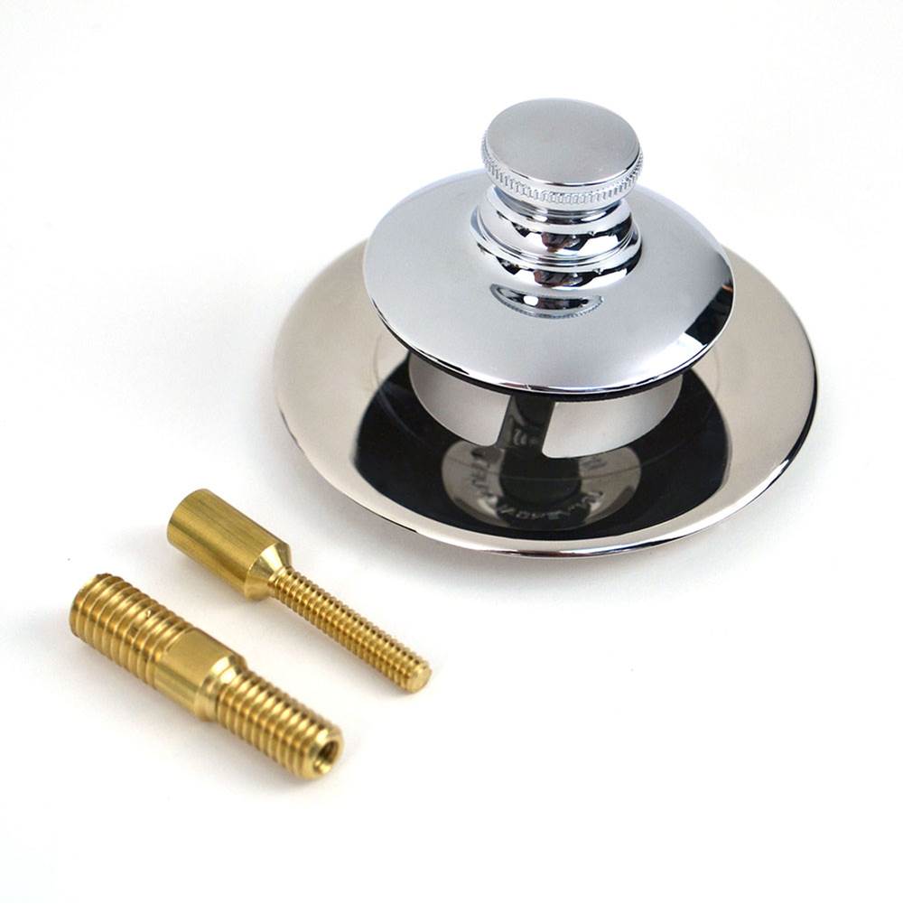 Watco Manufacturing Universal Nufit Pp Tub Clos. - 3/8-5/16 Brs Adptr Pin Polished Brass ''Pvd'' 3/8-5/16 And No.10-24 Adapter Pins