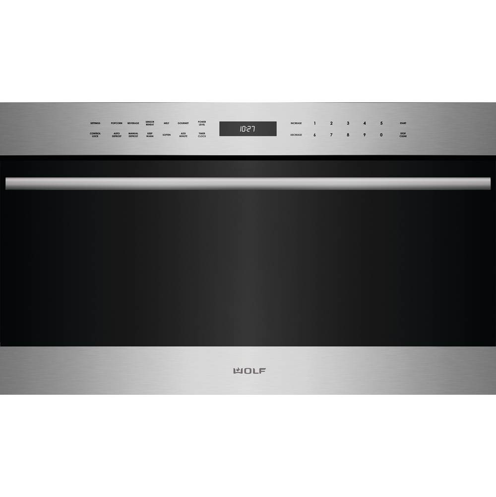 Wolf 30'' E Series Transitional Drop-Down Door Microwave Oven
